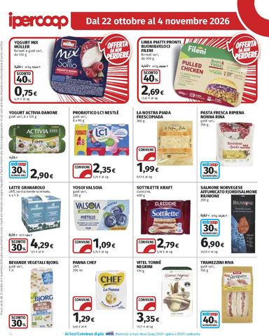 Volantino Ipercoop - Ipercoop valido dal 22/10 al 04/11 - pagina 12