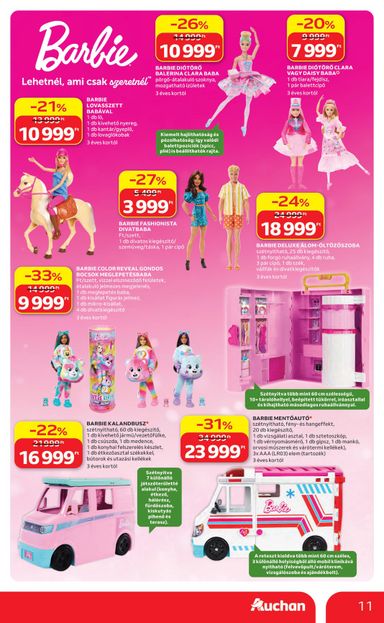 Akciós újság Auchan - Auchan Hipermarket érvényes 10.22.-tól 11.25.-ig - 11 oldal