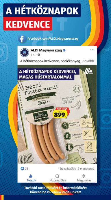 Akciós újság Aldi - Aldi érvényes 10.29.-tól 11.04.-ig - 38 oldal