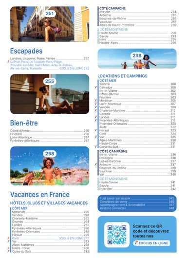 Catalogue E.Leclerc - E.Leclerc - Voyages valable dès le 16/01 au 31/10 - page 3