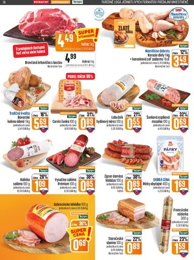 Leták COOP Jednota - COOP Jednota od 22.10. do 28.10. - strana 14