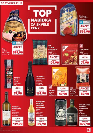 Leták Kaufland - Kaufland - Ostrava od 29.10. do 03.11. - strana 34