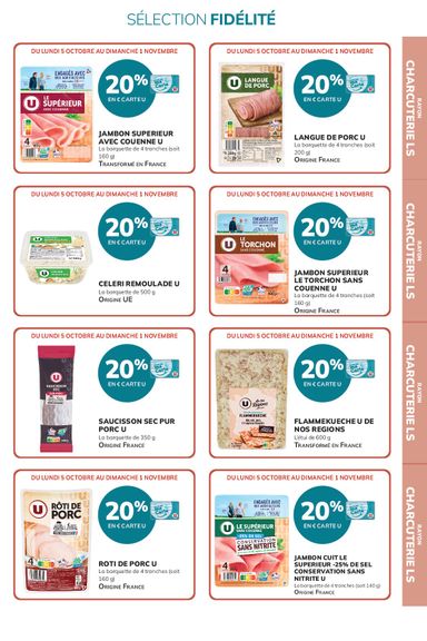 Catalogue Super U - Super U - Ma sélection Carte U valable dès le 05/10 au 01/11 - page 3