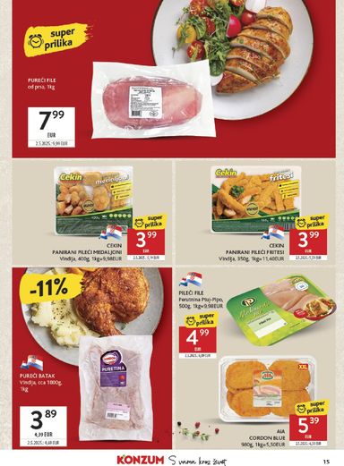 Katalog Konzum - Konzum vrijedi od 28.10. do 03.11. - stranica 15