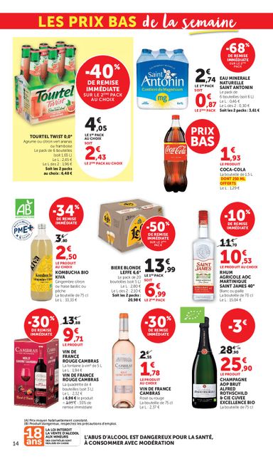 Catalogue Super U - Super U valable dès le 13/10 au 25/10 - page 14