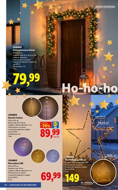 Catalogul Lidl - Lidl - Decorațiuni de la 05.11. până la 31.12. - pagina 20