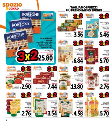 Volantino Spazio Conad - Spazio Conad - Prendi 3, paghi 2 valido dal 16/10 al 26/10 - pagina 4