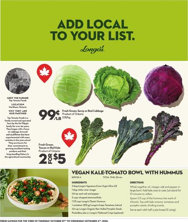 Flyer Longo's - Longo's valid since 10-29 until 11-04 - page 12