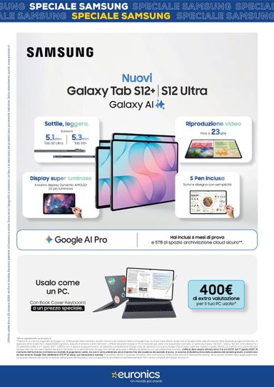 Volantino Euronics - Euronics - Speciale Samsung valido dal 01/10 al 15/10 - pagina 3