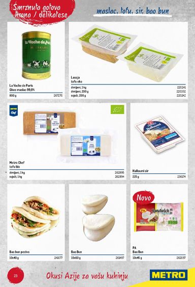Katalog Metro - Metro - Poslovna rješenja - Azijska kuhinja vrijedi od 06.07. do 31.12. - stranica 23