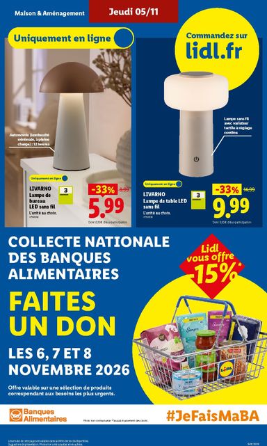Catalogue Lidl - Lidl valable dès le 05/11 au 11/11 - page 33