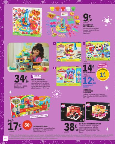 Catalogue E.Leclerc - E.Leclerc - Jouets de Noël valable dès le 20/10 au 05/12 - page 84