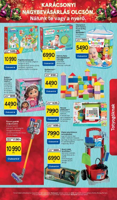 Akciós újság Tesco - Tesco - Karácsonyi játékkatalógus érvényes 10.28.-tól 11.17.-ig - 5 oldal