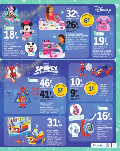 Catalogue E.Leclerc - E.Leclerc - Jouets de Noël valable dès le 20/10 au 05/12 - page 15