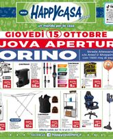 Happycasa - Torino valido da giovedì 15/10/2026