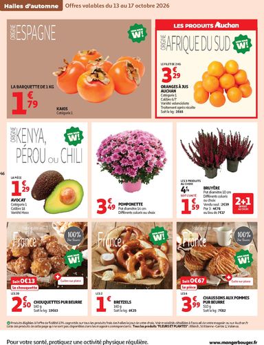 Catalogue Auchan - Auchan valable dès le 13/10 au 25/10 - page 46