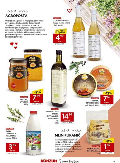 Katalog Konzum - Konzum vrijedi od 14.10. do 20.10. - stranica 11