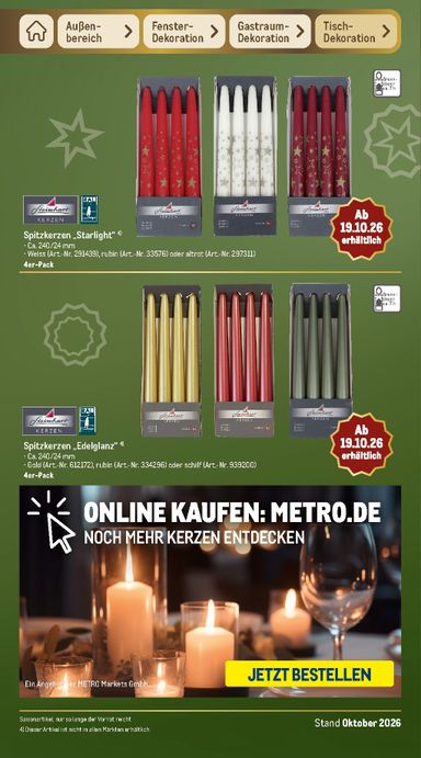Prospekt METRO - Metro - Weihnachten gültig ab 01.10. bis 31.10. - seite 127