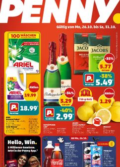 PENNY-Prospekt von Montag 26.10.