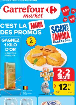 Carrefour Market folder van woensdag 21/10