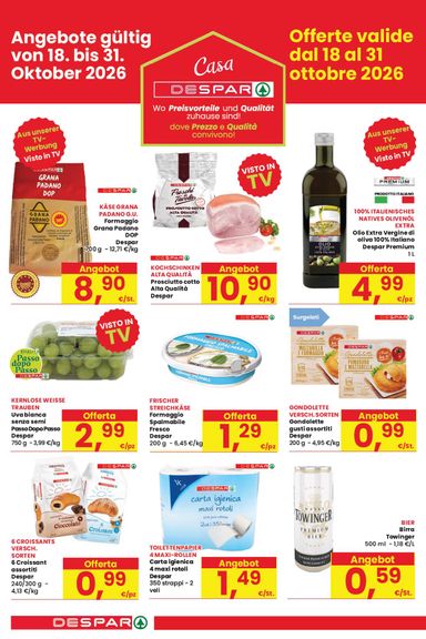 Volantino Despar - Despar valido dal 15/10 al 28/10 - pagina 8