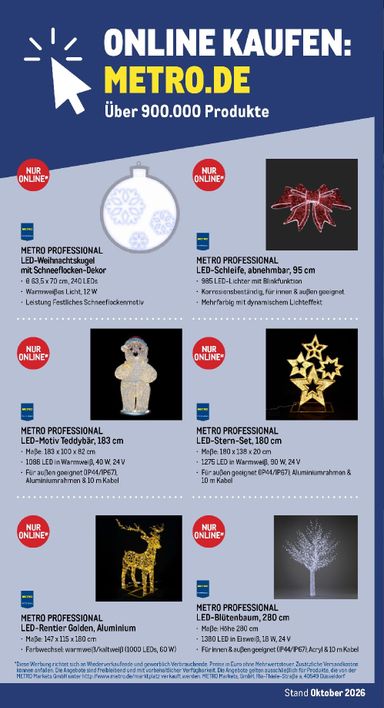 Prospekt METRO - Metro - Weihnachten gültig ab 01.10. bis 31.10. - seite 9
