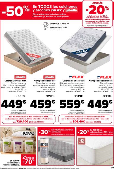 Folleto Carrefour - Carrefour del 27/10 al 12/11 - página 77
