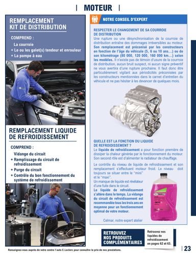 Catalogue E.Leclerc - E.Leclerc - L'auto valable dès le 12/05 au 27/03 - page 23
