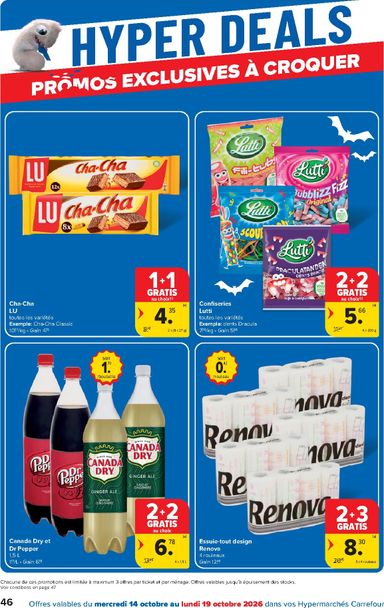 Folder Carrefour - Carrefour van 14/10 tot 26/10 - side 46