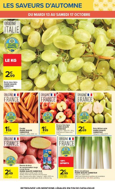 Catalogue Carrefour - Carrefour valable dès le 13/10 au 26/10 - page 7