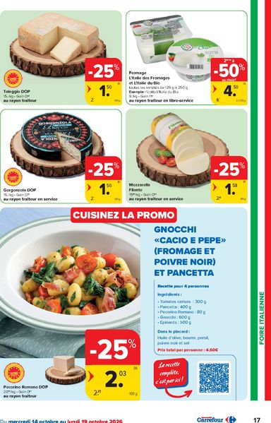 Folder Carrefour - Carrefour van 14/10 tot 26/10 - side 17
