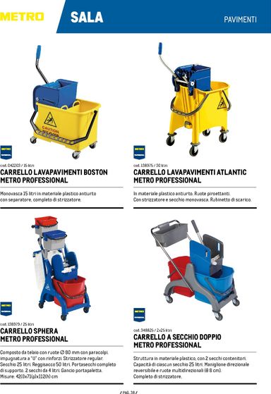 Volantino METRO - Metro - Catalogo Detergenza valido dal 04/06 al 04/06 - pagina 38