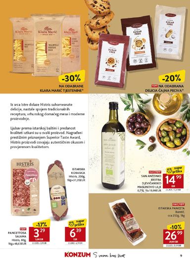 Katalog Konzum - Konzum - Katalog Najbolje iz Hrvatske vrijedi od 26.10. do 22.11. - stranica 9