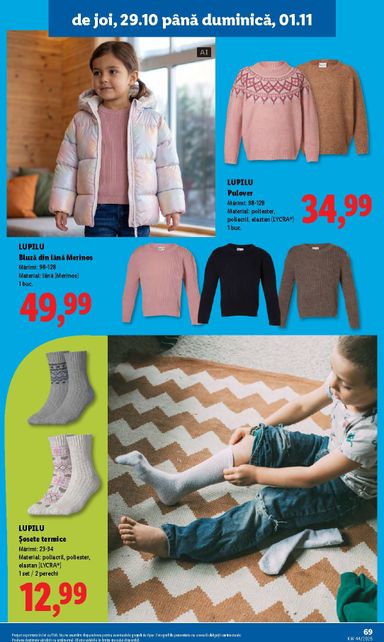 Catalogul Lidl - Lidl de la 26.10. până la 01.11. - pagina 69