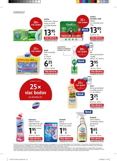 Leták dm - dm drogerie od 01.10. do 31.10. - strana 30