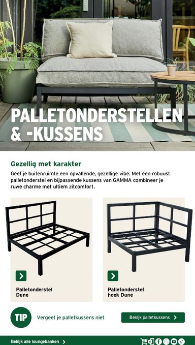 Folder Gamma - Gamma - Tuinmeubelen Special van 17/06 tot 31/12 - side 11