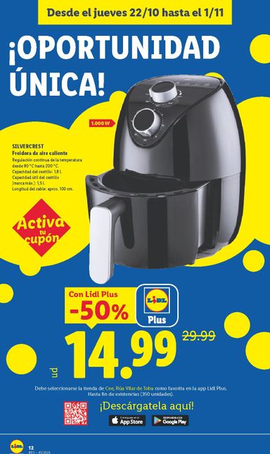Folleto Lidl - Lidl - A Coruña del 22/10 al 01/11 - página 12