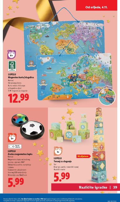 Katalog Lidl - Lidl - Čarolija darivanja vrijedi od 04.11. do 31.12. - stranica 39