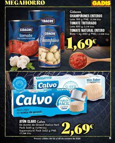 Folleto Gadis - Gadis del 22/10 al 28/10 - página 15