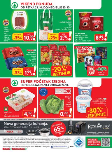 Katalog SPAR - SPAR vrijedi od 21.10. do 27.10. - stranica 41