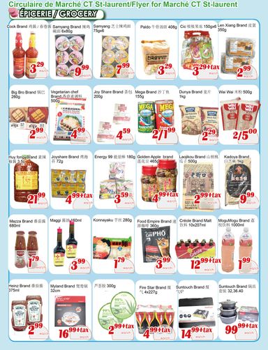 Flyer Marché C&T - Marché C&T - St-Laurent valid since 10-22 until 10-28 - page 2