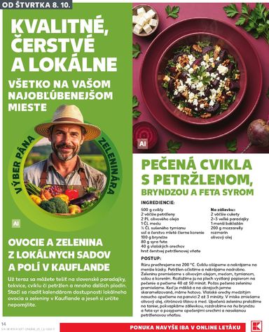 Leták Kaufland - Kaufland od 08.10. do 14.10. - strana 14