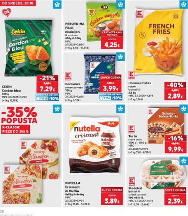 Katalog Kaufland - Kaufland vrijedi od 28.10. do 03.11. - stranica 28