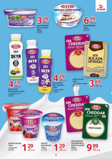 Gazetka Selgros - Selgros cash&carry - Katalog Markowe Produkty od 22.10. do 04.11. - strona 2