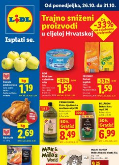 Lidl katalog od ponedjeljka 26.10.