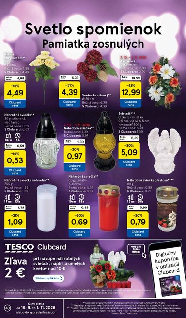 Leták Tesco - Tesco od 14.10. do 20.10. - strana 40