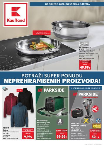 Katalog Kaufland - Kaufland - Neprehrambenih proizvoda vrijedi od 28.10. do 03.11. - stranica 1