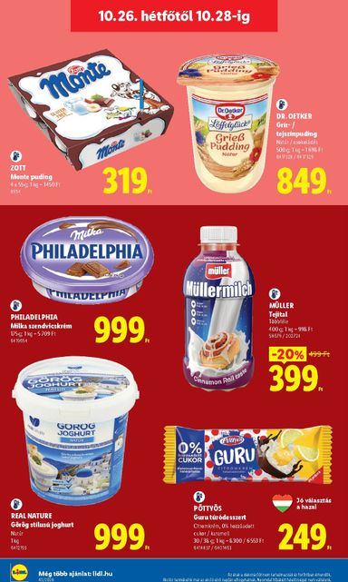 Akciós újság Lidl - Lidl érvényes 10.22.-tól 10.28.-ig - 64 oldal