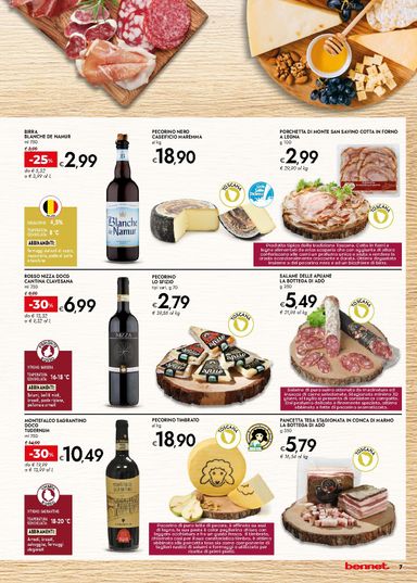 Volantino Bennet - Bennet - Sapori d’Italia valido dal 15/10 al 28/10 - pagina 7