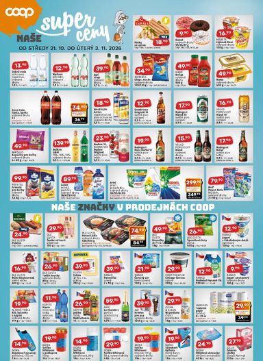 Leták COOP - Coop - Jižní Čechy od 21.10. do 03.11. - strana 2